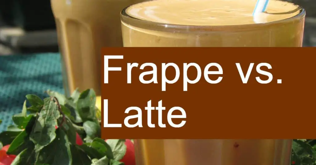 Frappe vs. Latte