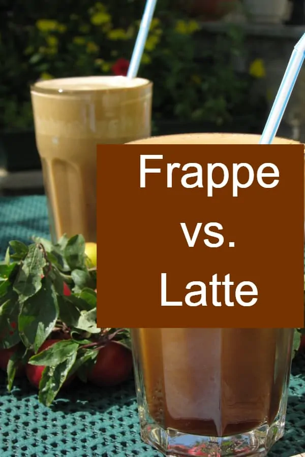 Frappe vs. Latte - Pin