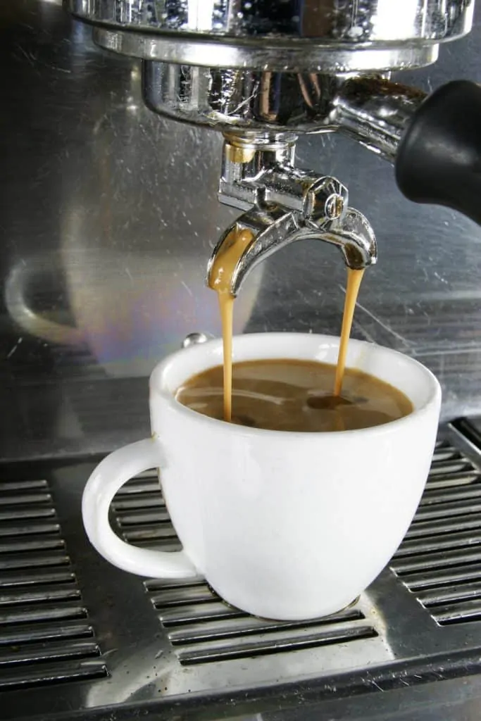 Making a Double Americano