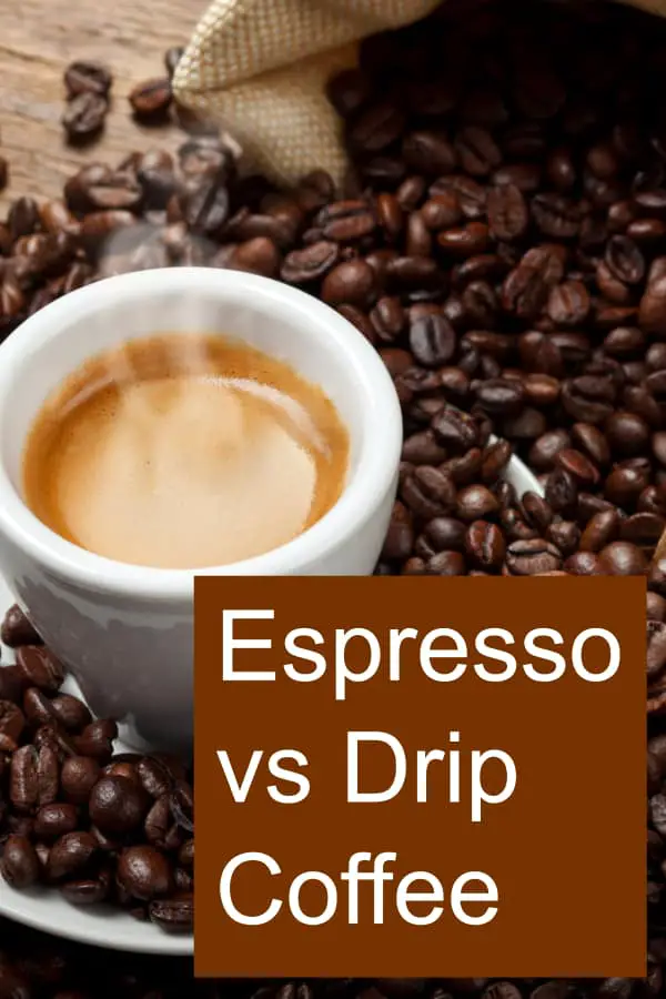 espresso vs coffee