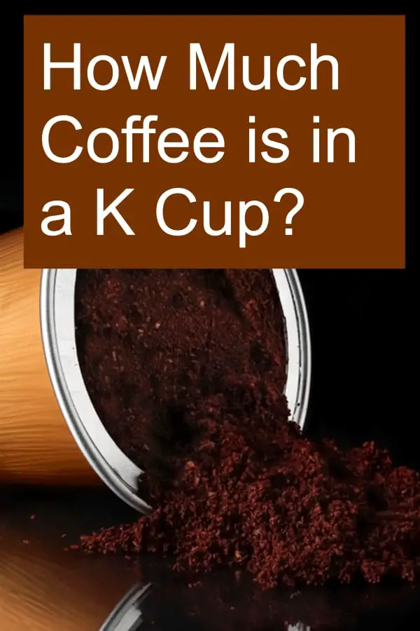 How Much Coffee Is In A Keurig Cup at Elvira Riley blog