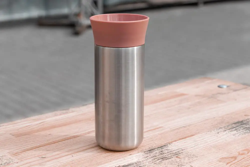 Keep your coffee hot with a thermal mug