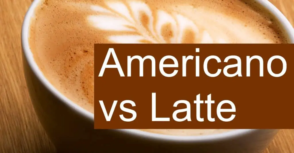 Comparing Cafe Latte and Americano - How are they different?