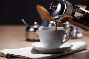 French press coffee requires a coarse ground