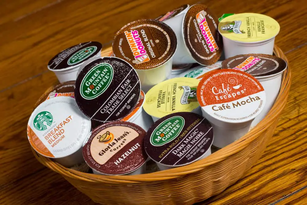 Keurig K-Cups ready for brewing