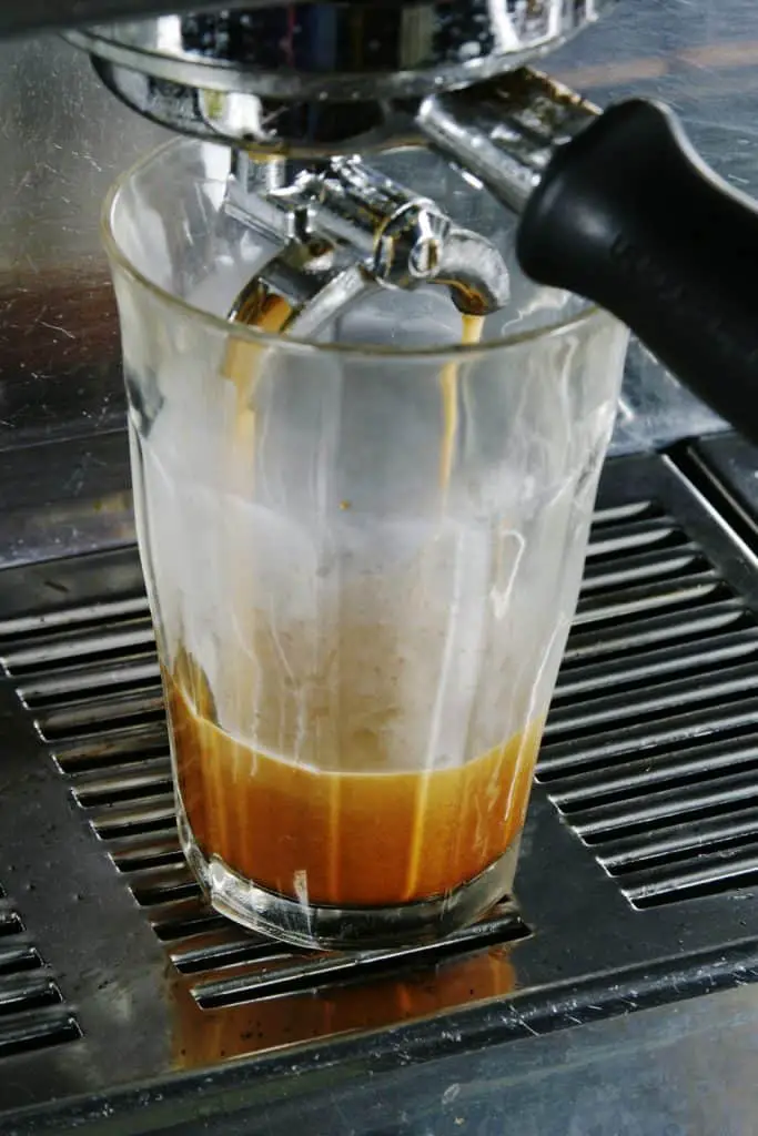 Shots of Espresso for Latte or Americano