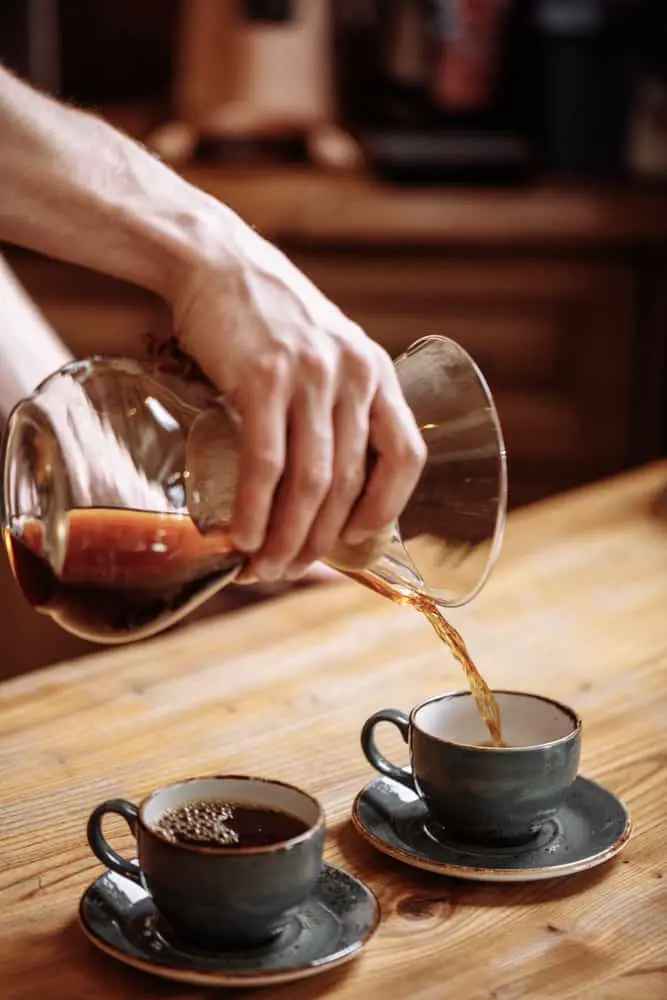 Pouring Chemex Coffee