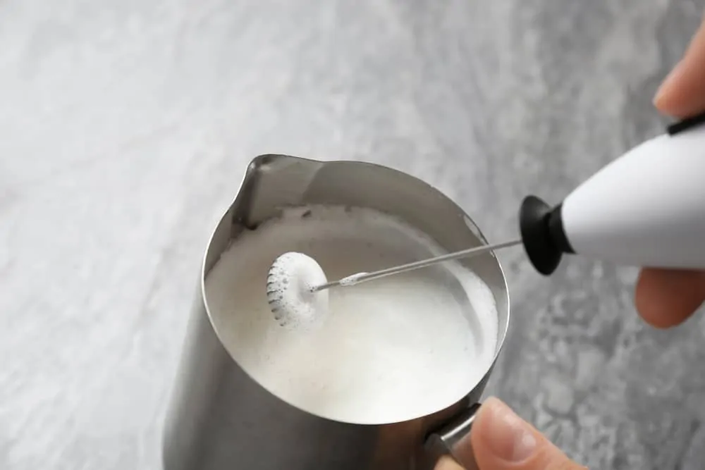 How do you froth milk?