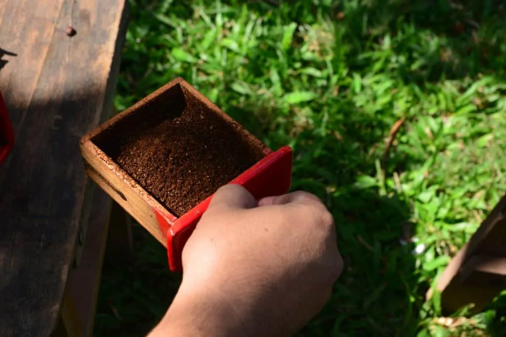Using Coffee grounds in your garden