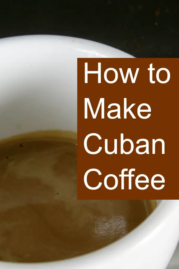 Everything you need to know to make cuban coffee or espresso.