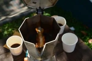 Using a Moka Pot or Stovetop Percolator