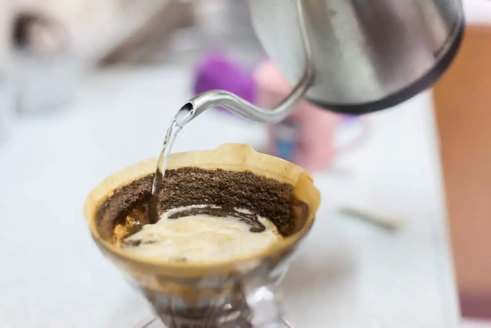 Brewing Pour-Over coffee at home