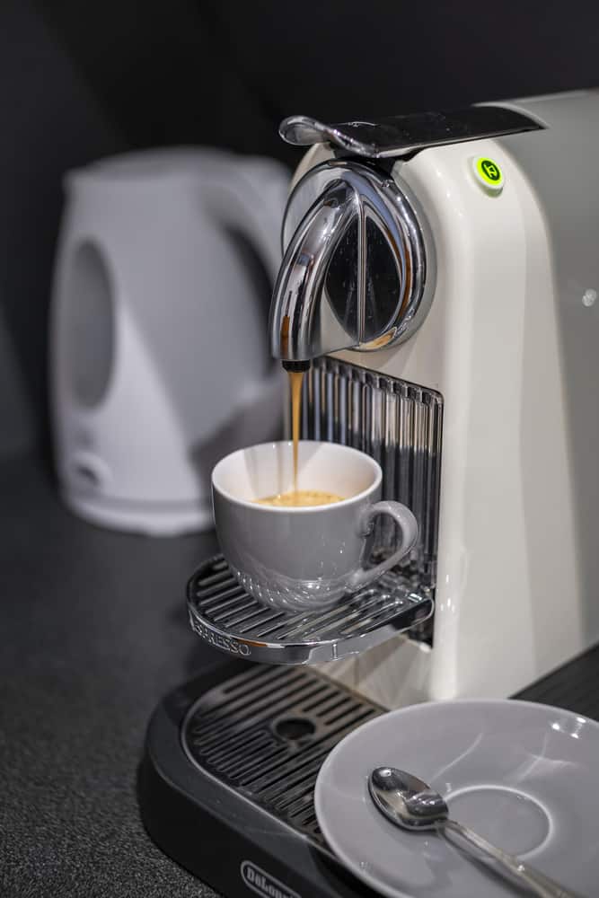 Delonghi Nespresso coffee maker