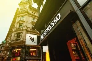 Nespresso storefront