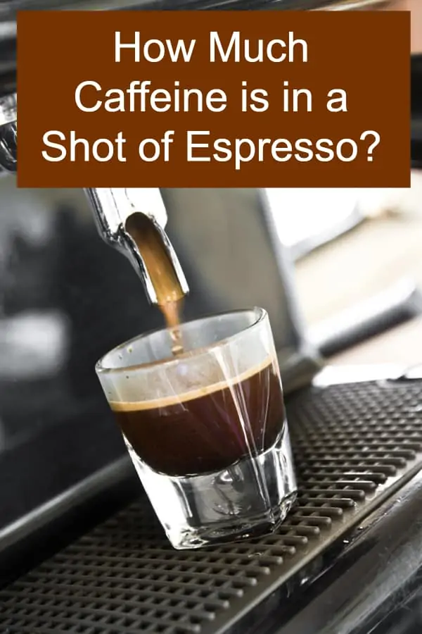 How much Caffeine does an Espresso shot have?