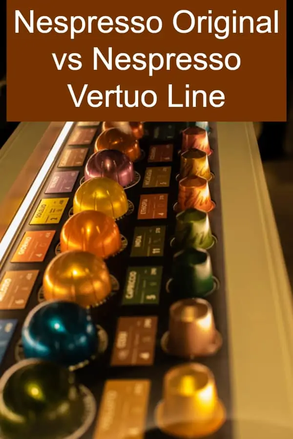 Nespresso Vertuo Line vs Nespresso Original