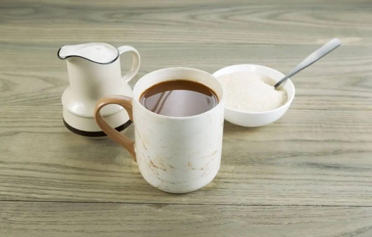 Coffee with Evaporated Milk Use Condensed Milk instead of Cream