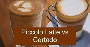 Piccolo Latte vs Cortado
