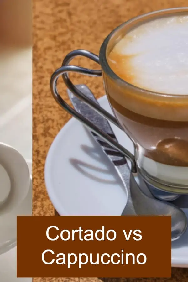 Cappuccino vs Cortado