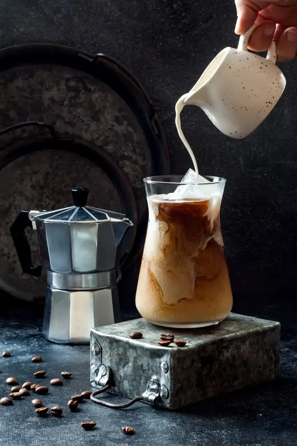 Brewing Iced Cortado at Home