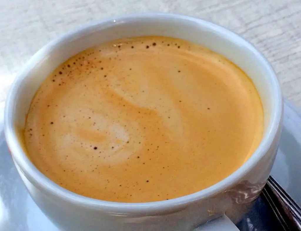 Cafe au lait served at Starbucks is a Caffe Misto