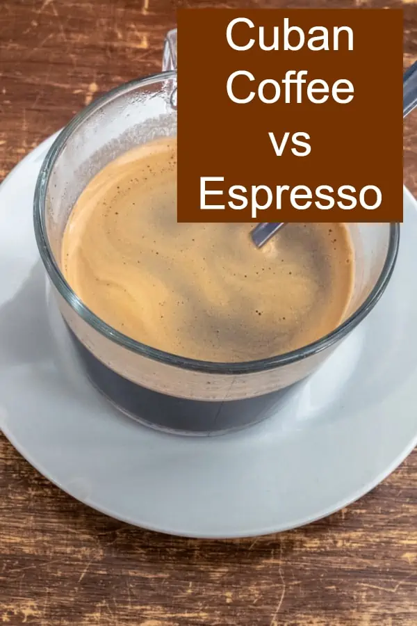 Espresso vs Cuban Coffee