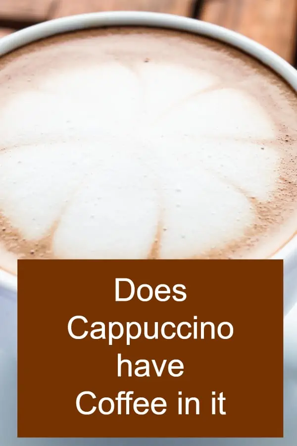 How much coffee is in Cappuccino