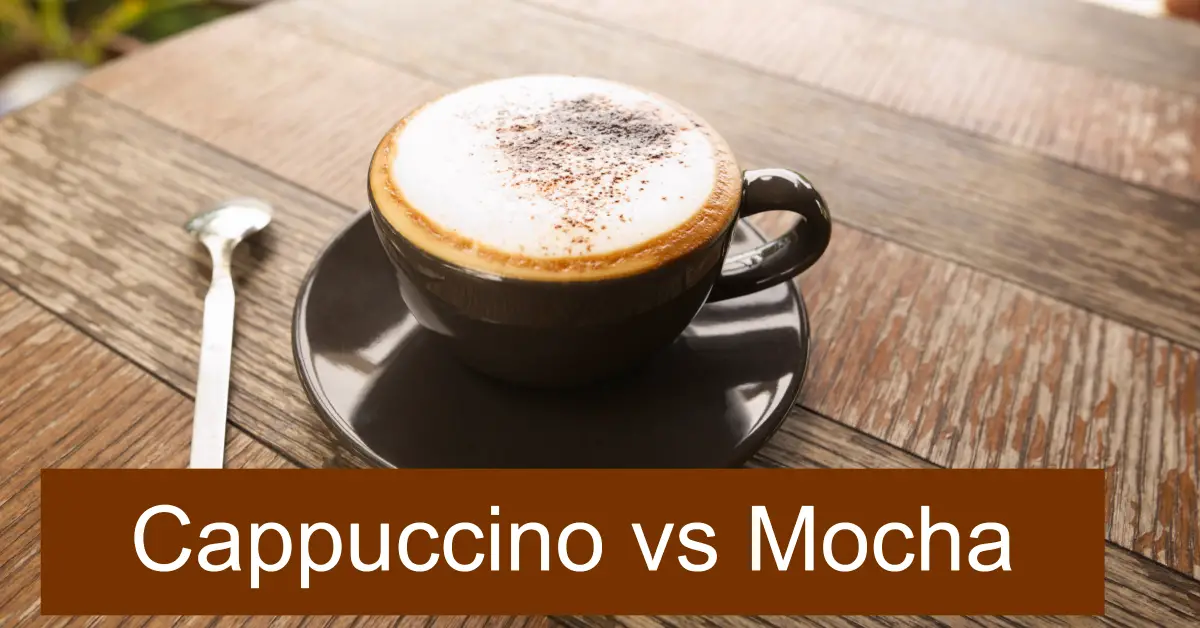 Cappuccino vs Mocha Which Coffee Is Right For You? dripped.coffee